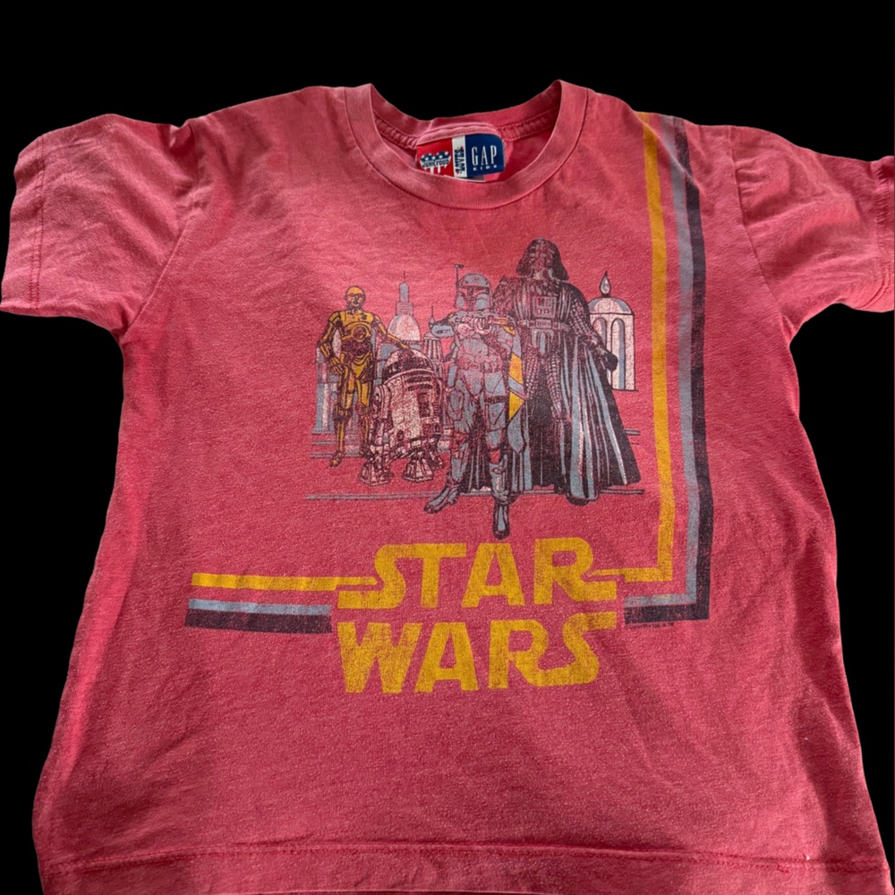 GAP Junk Food Red Star Wars Graphic Tee